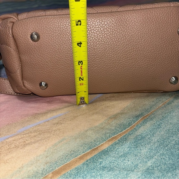 Freshly Picked X Disney Tan Faux Leather Oh My Minnie Mouse Embossed Backpack - Picture 13 of 13